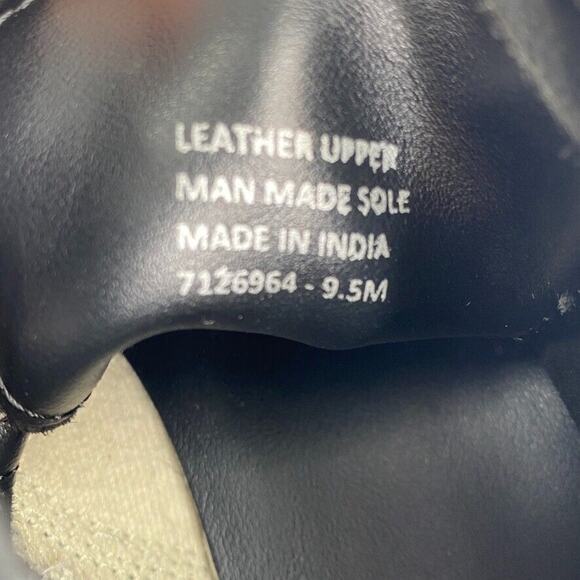 Diba Booties Womens 9.5M Black Leather Eli Boots Combat Lace Up Cap Toes - Picture 9 of 11